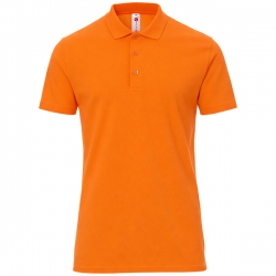 Работна тениска с яка PAYPER ROME оранжева