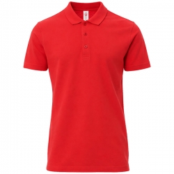 Работна тениска с яка PAYPER ROME червена