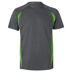 Двуцветна тениска VELILLA GREY/GREEN