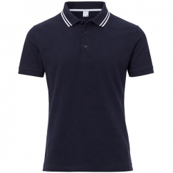 Работна тениска с яка PAYPER NAUTIC тъмно синя