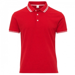 Работна тениска с яка PAYPER SKIPPER RED