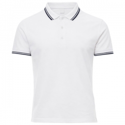 Работна тениска с яка PAYPER SKIPPER WHITE