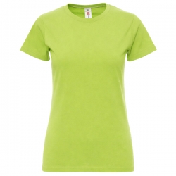 Дамска работна тениска PAYPER SUNSET лайм