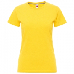 Дамска работна тениска PAYPER SUNSET жълта