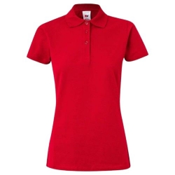 Дамска тениска с яка VELILLA RED