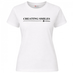 Дамска работна тениска Creating Smiles