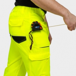 Светлоотразителен панталон DRIFT HV Жълт