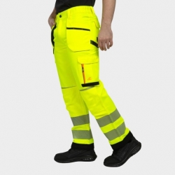 Светлоотразителен панталон DRIFT HV Жълт