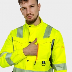 Светлоотразително яке DRIFT HV Жълт