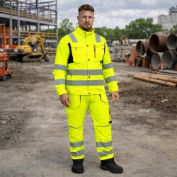 Светлоотразително яке DRIFT HV Жълт