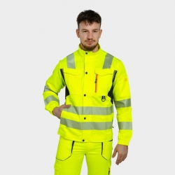 Работен комплект DRIFT HV яке и панталон жълт