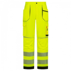 Работен комплект DRIFT HV яке и панталон жълт