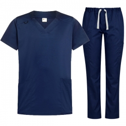 Медицински комплект ANGELICA туника и DANTE панталон тъмно син