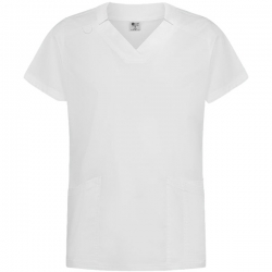 Медицински комплект ANGELICA туника и DANTE панталон бял