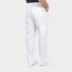 Мъжки медицински панталон DANTE бял
