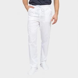 Мъжки медицински панталон DANTE бял