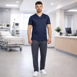 Мъжки медицински панталон DANTE въглен