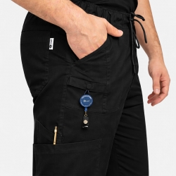 Мъжки медицински панталон DANTE черен