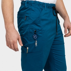 Мъжки медицински панталон DANTE карибско син