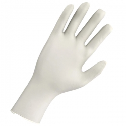 SETINO LATEX WHITE P Еднократни ръкавици от латекс с пудра