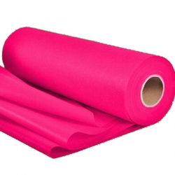 Нетъкан текстил за чаршафи за еднократна употреба РОЗОВ ш.69см, 28gr/m2 - 50м