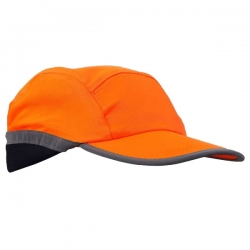 Шапка с козирка ROCKY PRINT HV оранжева