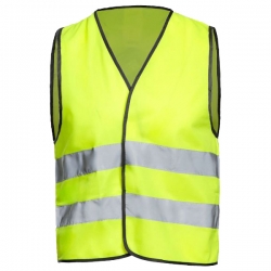 Детски светлоотразителен елек LYNX KIDS жълт