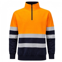 Работна Блуза с дълъг ръкав GLOW WINTER HV ORANGE