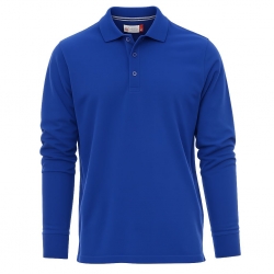 PAYPER FLORENCE ROYAL BLUE Работна блуза с дълъг ръкав и яка