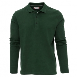 PAYPER FLORENCE GREEN Блуза с дълъг ръкав и яка