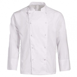 NAPOLI 2.0 WHITE Туника за готвачи с дълъг ръкав