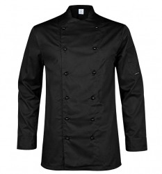 Работна туника за готвачи CHEFS C834 BLACK