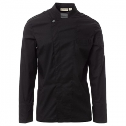 Туника за готвачи с дълъг ръкав PAYPER ELITE MESH Черна