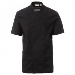 Туника за готвачи с къс ръкав PAYPER STARLIGHT MESH Черна