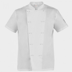 Готварски комплект Tommaso бял и панталон Tony бял