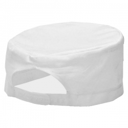 Шапка за готвач S899 бяла