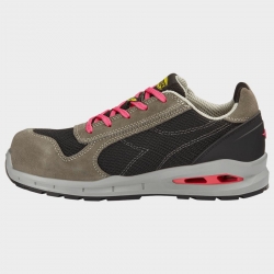 Работни обувки DIADORA RUN A.BOX LOW S1PS FO SR ESD сиви/черни/розови
