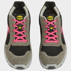 Работни обувки DIADORA RUN A.BOX LOW S1PS FO SR ESD сиви/черни/розови