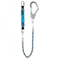 Енергоабсорбиращ ланярд с въже и 2 карабинера IRUDEK ABE 362-SE (2025)