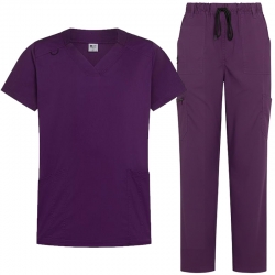 Медицински комплект ANGELICA туника и DANTE панталон лилав