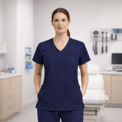 Медицинска туника TP3002 Тъмносиня