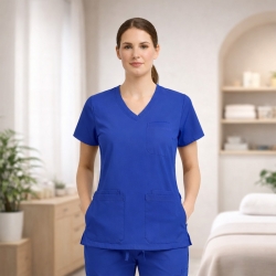 Медицинска туника TP3002 кралско синя