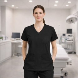 Медицинска туника TP3002 черна