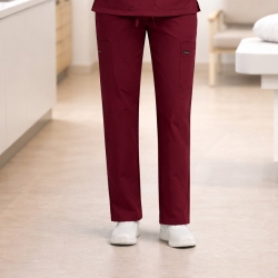 Медицински панталон TP4003P виненочервен