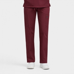 Медицински панталон TP4003P виненочервен