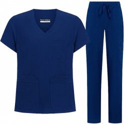 Медицински комплект TP3004 туника и TP4003P панталон тъмно син