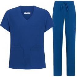 Медицински комплект TP3004 туника и TP4003P панталон кралско син