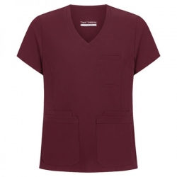 Медицински комплект TP3004 туника и TP4003P панталон виненочервен