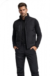 Комплект от 3 части REEFPAD SOFTSHELL елек, REVOLT SOFTSHELL панталон и блуза Pineta черна