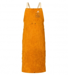 Заваръчна цяла престилка WELDAS GOLDEN BROWN APRON жълта